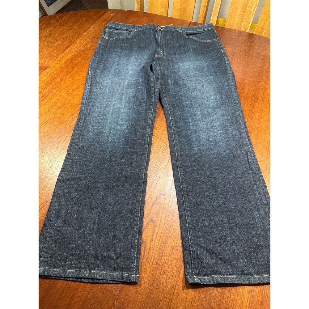 Flare Wide Leg Denim Blue Jeans 40x32 Preppy Workwear Gorpcore‎ Staple Western